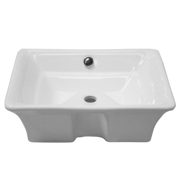 Riviera Counter Top Basin 1TH - 490 x 385mm Profile Large Image