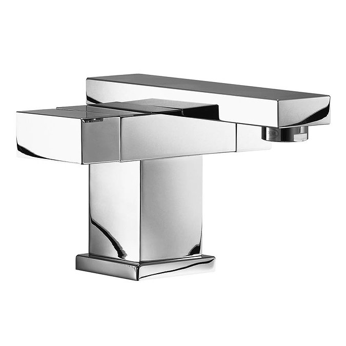 Mayfair Blox Mono Basin Mixer Tap with Click Clack Waste - BLX009 Large Image