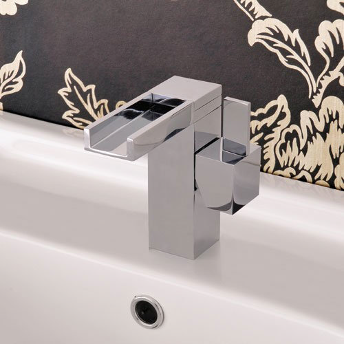 Mayfair - Dream Mono Basin Tap with Click Clack Waste - DRM009 Profile Large Image