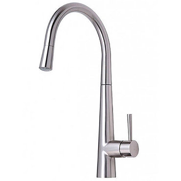 Mayfair - Palazzo GLO Mono Kitchen Tap with Pull Out Head - Brushed Nickel - KIT165 Profile Large Im