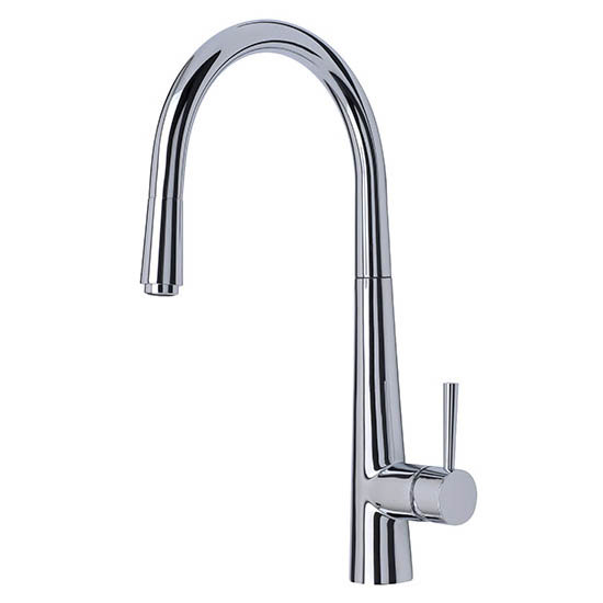Mayfair - Palazzo Mono Kitchen Tap with Pull Out Head - Chrome - KIT159 Large Image