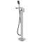 Mayfair Rio Floorstanding Open Spout Bath Shower Mixer Tap with Kit - RIO073