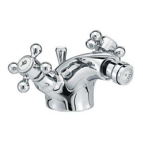 Ritz Traditional Bidet Mixer Tap with Pop-up Waste Large Image