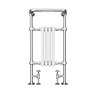 Mayfair Traditional Chrome Heated Towel Rail H965mm x W495mm  Profile Large Image