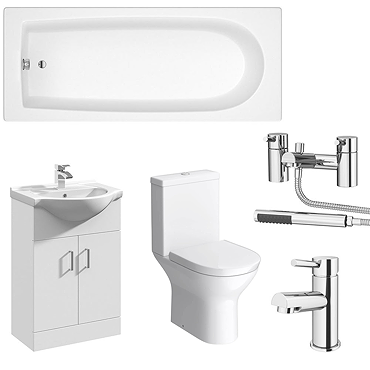 Mayford Complete Modern Bathroom Package