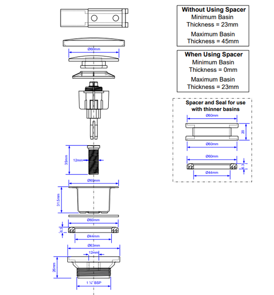 CWP60-CB-MB