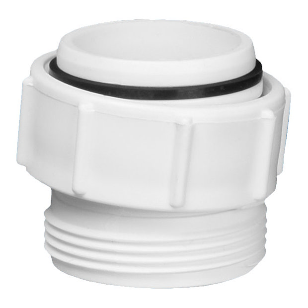 McAlpine 40mm BSP Female x BSP Male Coupling - Length 42.5mm - T12A-1 Large Image