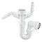 McAlpine Sink Trap with Twin 135° Domestic Appliance Nozzles - WM11 Large Image
