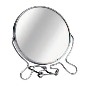 Medium Chrome Shaving Mirror with Stand - 0509256 Large Image