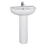 Melbourne Modern Pedestal Basin Large Image