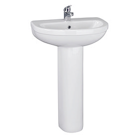 Melbourne Modern Pedestal Basin Large Image