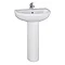 Melbourne Modern Pedestal Basin Large Image