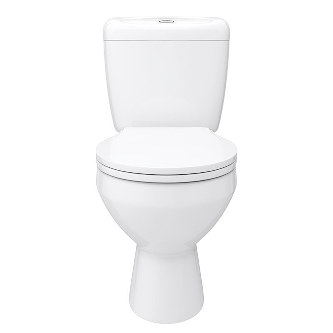 Melbourne Ceramic Close Coupled Modern Toilet  Standard Large Image