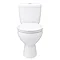 Melbourne Ceramic Close Coupled Modern Toilet  Standard Large Image