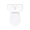 Melbourne Ceramic Close Coupled Modern Toilet  In Bathroom Large Image