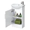 Melbourne Close Coupled Toilet w. 420 Cabinet + Basin Set  additional Large Image