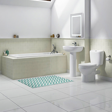 Melbourne Small Bathroom Suite  Standard Large Image