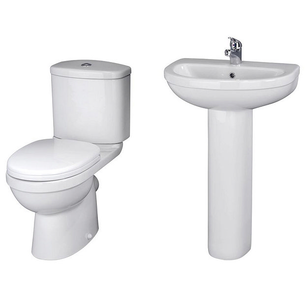 Ivo Suite and Shower Quadrant - En-Suite Set - 2 Size Options