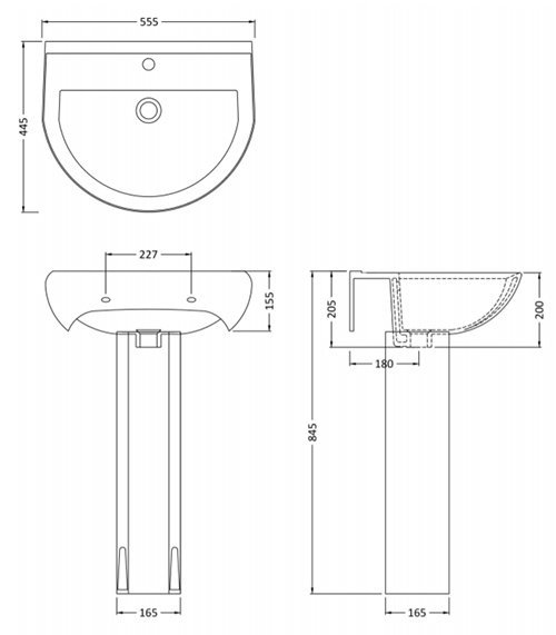 Ivo En Suite Bathroom Suite Set