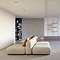 Meldola White Concrete Effect Large Format Wall and Floor Tiles - 600 x 1200mm