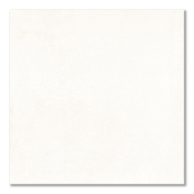 Meldola White Concrete Effect Wall and Floor Tiles - 600 x 600mm