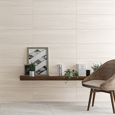 Stonehouse Studio Meloa Cream Wood Effect Wall Tiles - 300 x 900mm