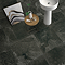 Stonehouse Studio Meloso Anthracite Rectified Stone Effect Wall & Floor Tiles - 600 x 600mm