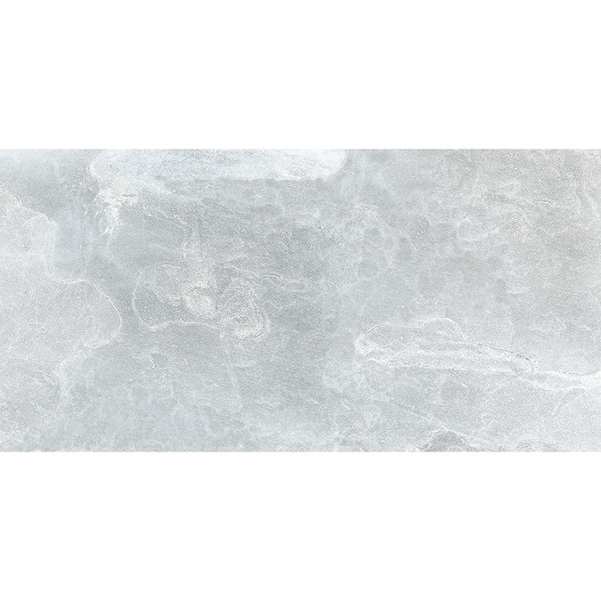 Meloso Grey Rectified Stone Effect Wall & Floor Tiles - 300 x 600mm  Standard Large Image
