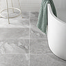 Alaric Light Grey Stone Effect Wall & Floor Tiles - 300 x 600mm