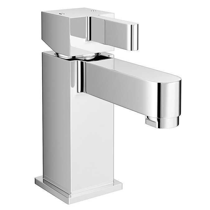 Memphis Mono Basin Mixer Tap with Click Clack Waste Large Image