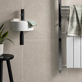 Merana Beige Limestone Effect Wall & Floor Tiles - 600 x 600mm