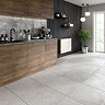Merana Grey Limestone Effect Wall & Floor Tiles - 600 x 600mm
