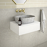 Merana Pearl Stone Effect Wall & Floor Tiles - 600 x 600mm