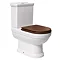 Mere - Aristo Bathroom Suite with Walnut Soft Close Seat Feature Large Image