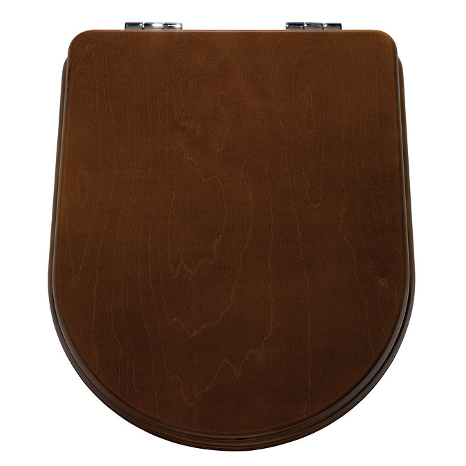 Mere - Aristo Traditional Toilet with Walnut Seat Profile Large Image