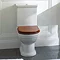 Mere - Aristo Traditional Toilet with Walnut Seat Feature Large Image