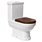 Mere - Aristo Traditional Toilet with Walnut Seat Large Image
