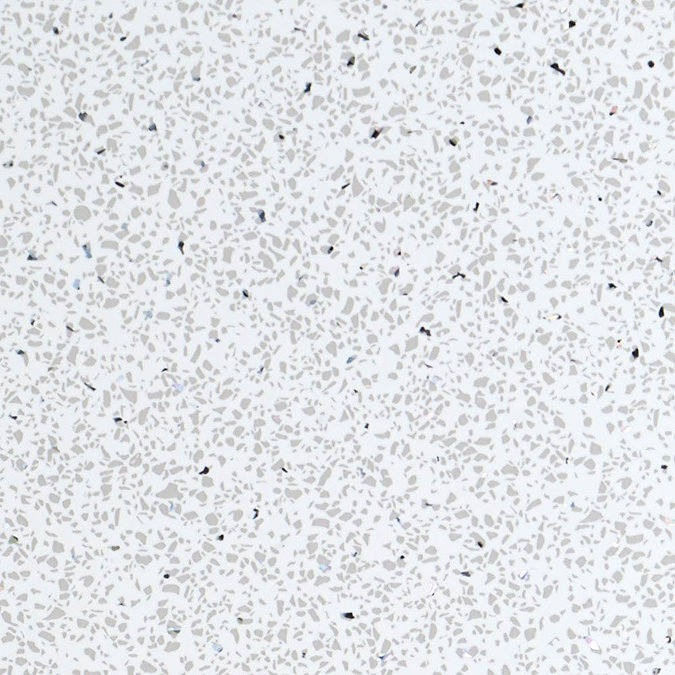 Mere Reef 1m Wide PVC Wall Panel - Galaxy White Large Image