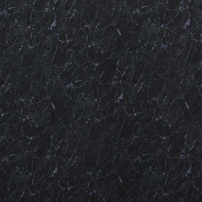 Mere Reef 1m Wide PVC Wall Panel - Noir Marble Gloss Large Image