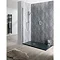 Mere Reef 1m Wide PVC Wall Panel - Space Grey  Feature Large Image