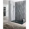 Mere Reef 1m Wide PVC Wall Panel - Space Grey Feature Large Image