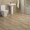 Mere Reef Natural Travertine 304x609mm Vinyl Floor Tiles (Pack of 12)  In Bathroom Large Image