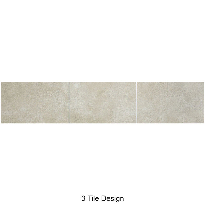 Mere Reef Brown Stone Interlock 3 Tile Effect Wall Panels (Pack of 8) Feature Large Image
