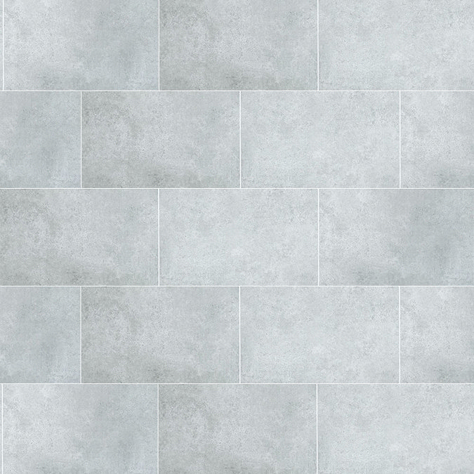 Mere Reef Light Grey Stone Interlock 3 Tile Effect Wall Panels (Pack of 8) Large Image