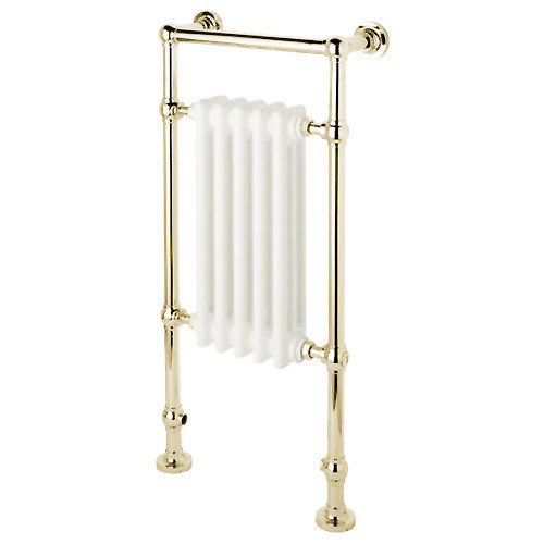 Mere Traditional Harley Radiator/Towel Rail - Gold - 30-6054 Large Image