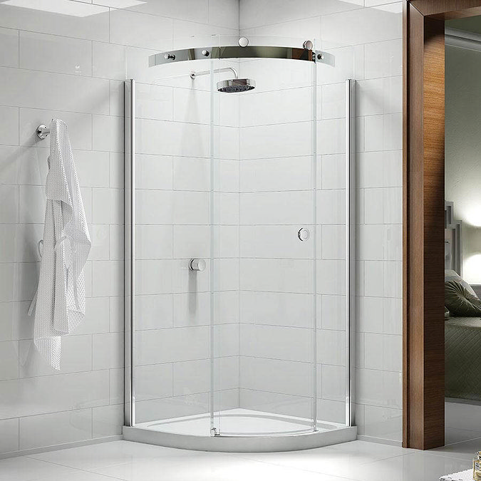 Merlyn 10 Series 900 x 900mm LH 1 Door Quadrant Enclosure Profile Large Image