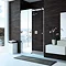 Merlyn 10 Series Mirror Sliding Door - Left Hand Large Image