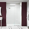 Merlyn 10 Series Sliding Door - Left Hand  In Bathroom Large Image