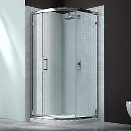 Merlyn 6 Series 900 x 900mm 1 Door Quadrant Shower Enclosure Medium Image