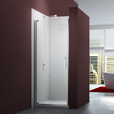 Merlyn 6 Series Pivot Shower Door  Profile Large Image